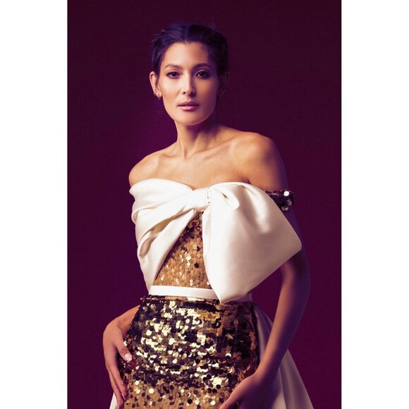 GATTINOLLI BY MARWAN Fully sequined dress - Picture 2 of 8